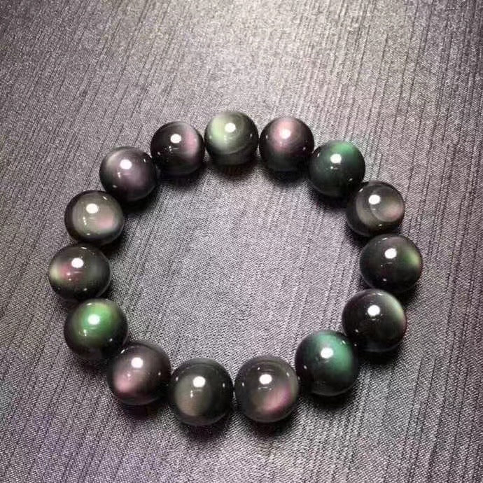 10mm Rainbow Obsidian bracelets