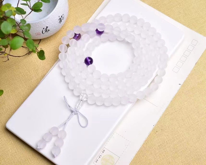 Clear quartz bracelets