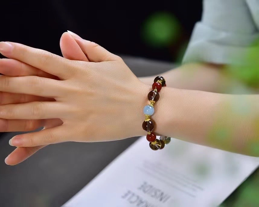 Mixed gems bracelets