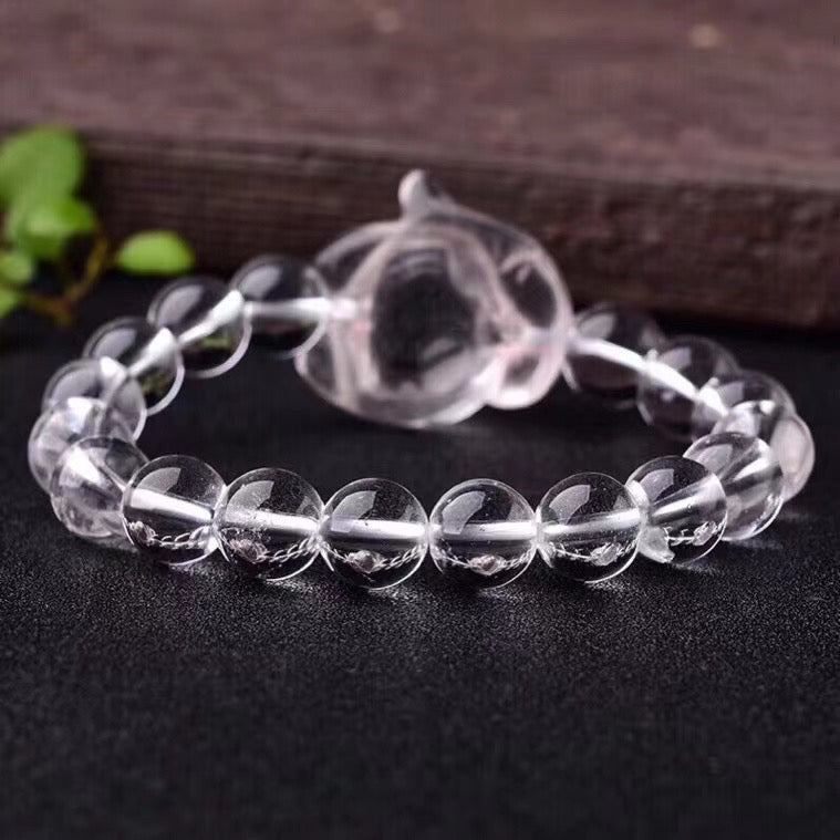 Clear quartz bracelets