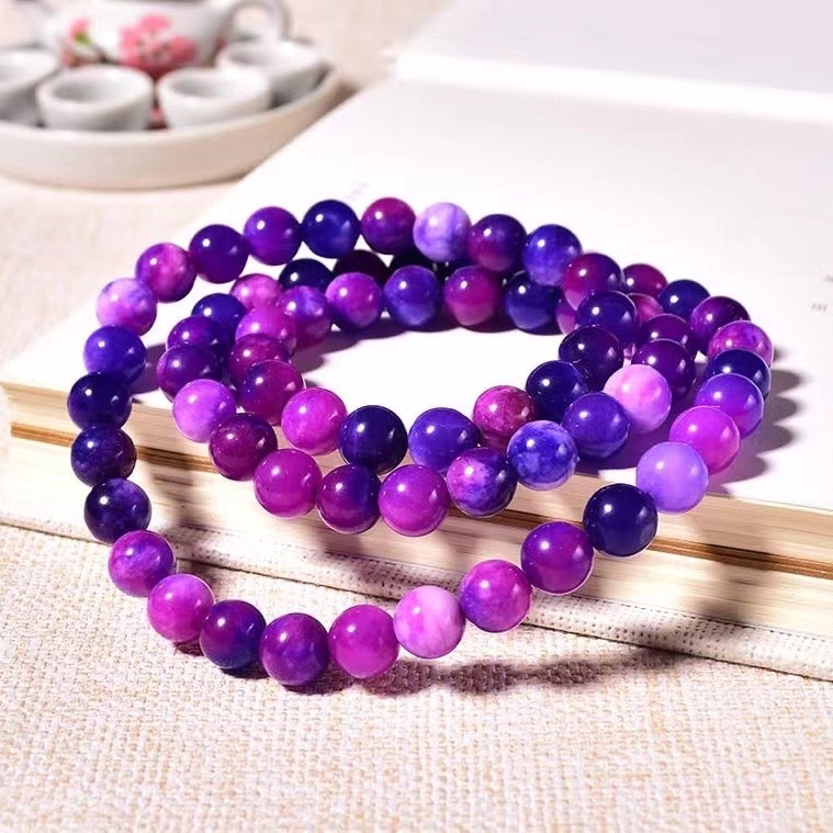 8 mm Boutique Shudulai Jade Chalcedony bracelets