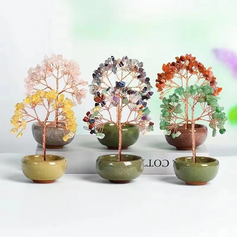 Green aventurine trees goods