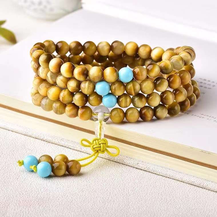 8mm Golden Tiger Eyes Bracelets