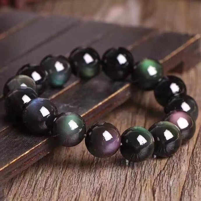 10mm Rainbow Obsidian bracelets