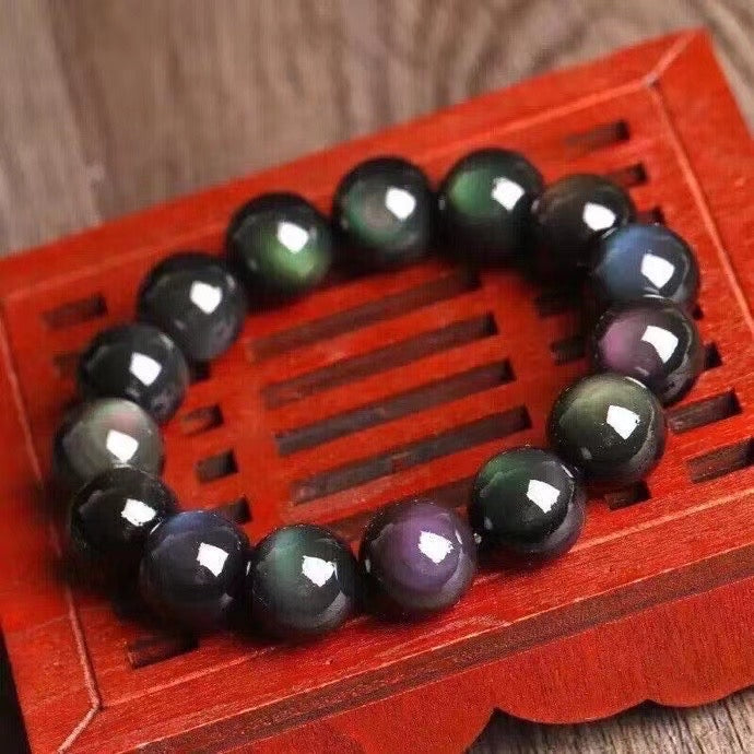 16mm Rainbow Obsidian bracelets