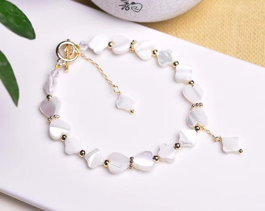 Shell bracelets