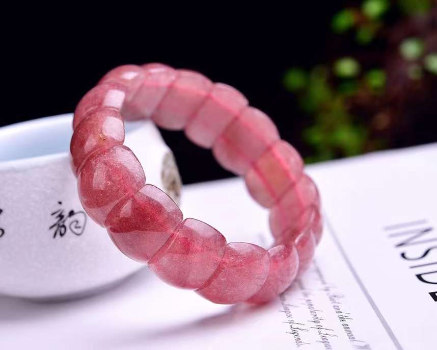 strawberry crystal bracelets