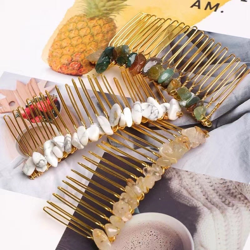 Citrine Hair clips goods