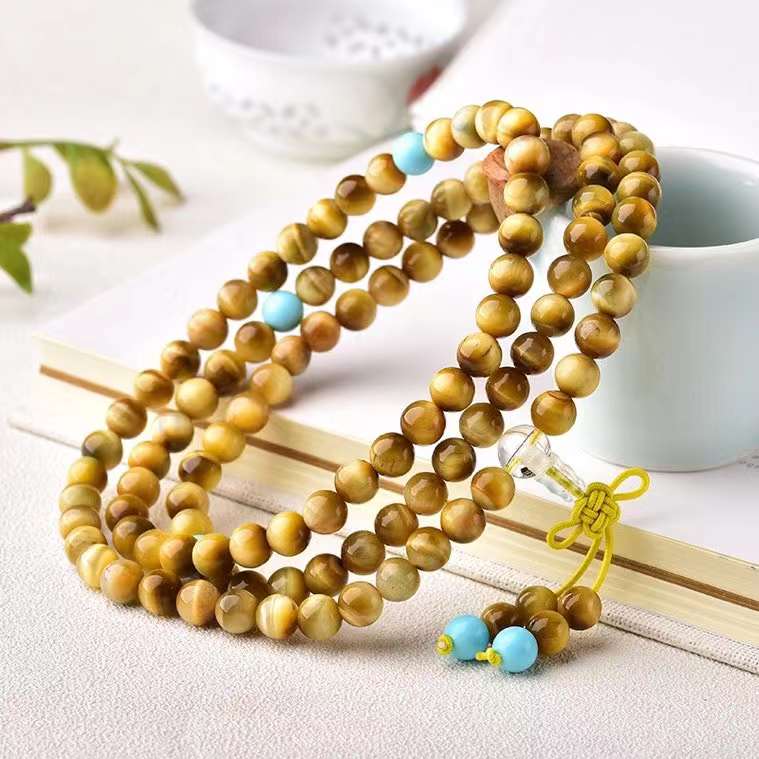 6mm Golden Tiger Eyes Bracelets