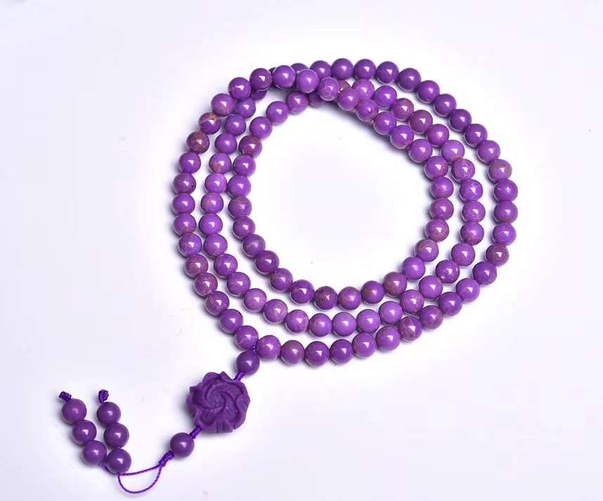 Purple mica bracelets