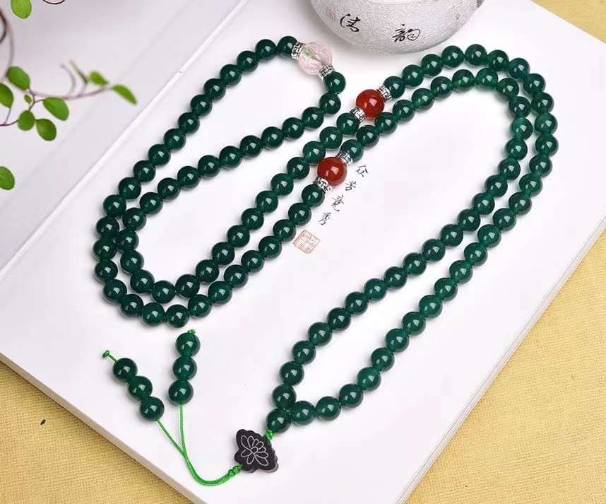 Green Agate Necklaces