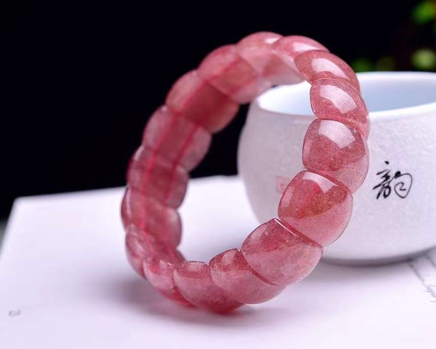 strawberry crystal bracelets