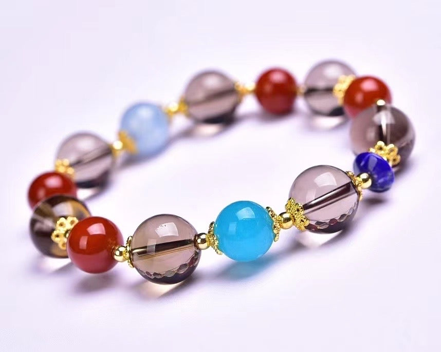 Mixed gems bracelets