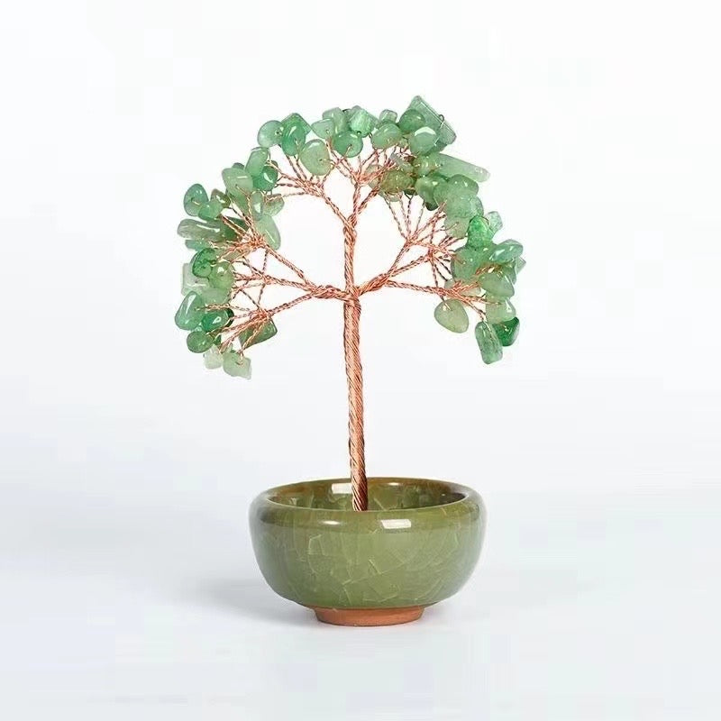 Green aventurine trees goods