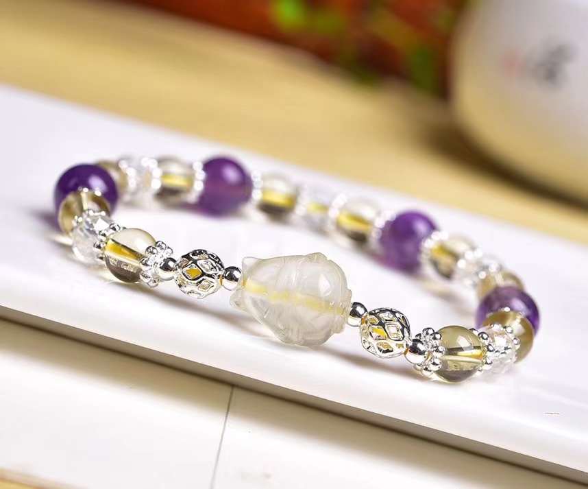 Citrine ➕ Amethyst Bracelets