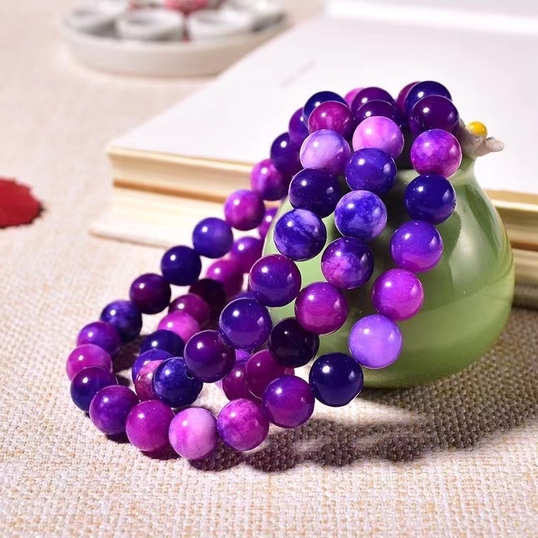 6mm Boutique Shudulai Jade Chalcedony bracelets