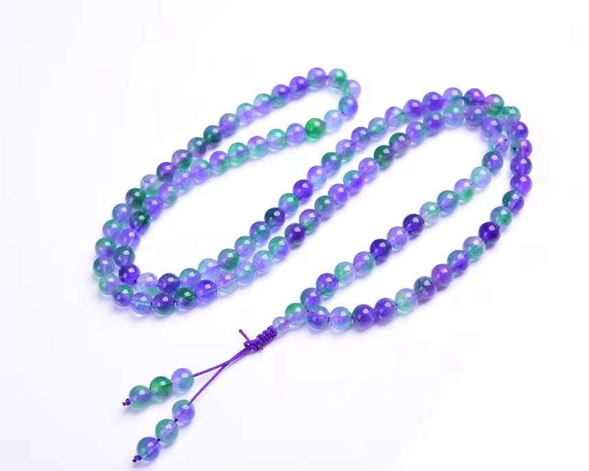 Purple Green Watermelon Crystal bracelets