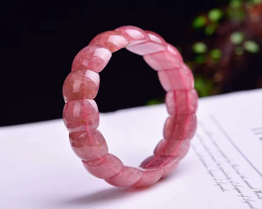 strawberry crystal bracelets