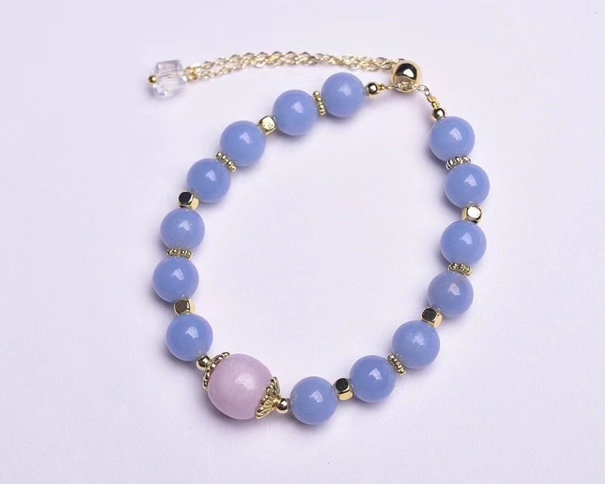 8mm Angel Stone Ball Multiple Gem Bracelets