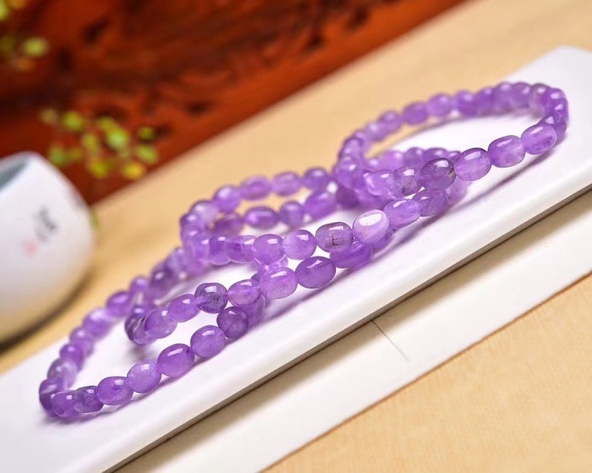 6mm Special Offer Brazilian Natural Lavender Amethyst Style Bracelets