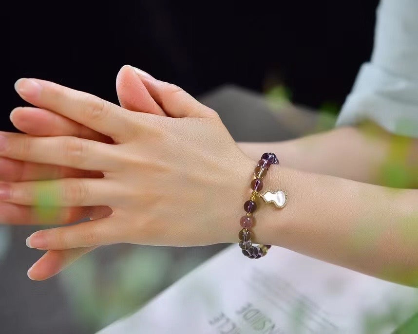 Amethyst citrine bracelets