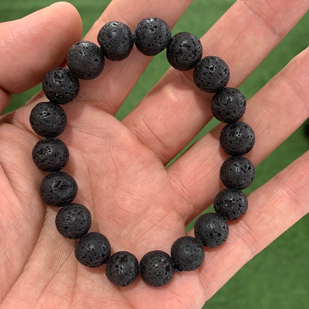 10mm Lava stone bracelets