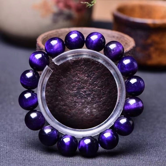 8mm purple tiger eye  bracelets