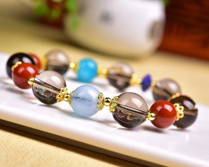 Mixed gems bracelets