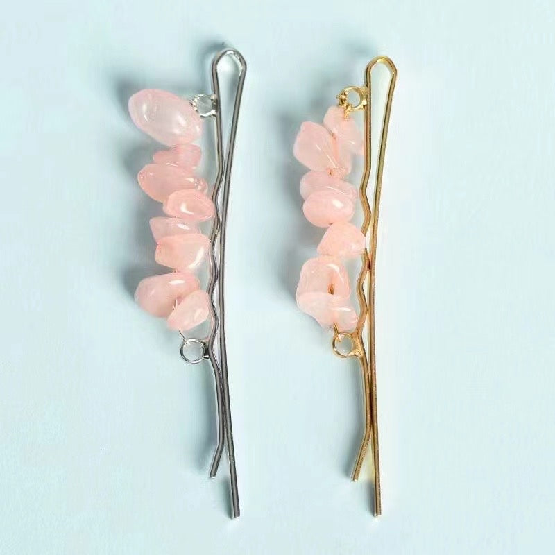 Each set of 10pcs materials of crystal hair clips goods