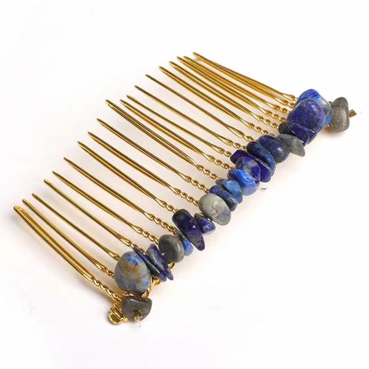 Lapis lazuli Hair clips goods