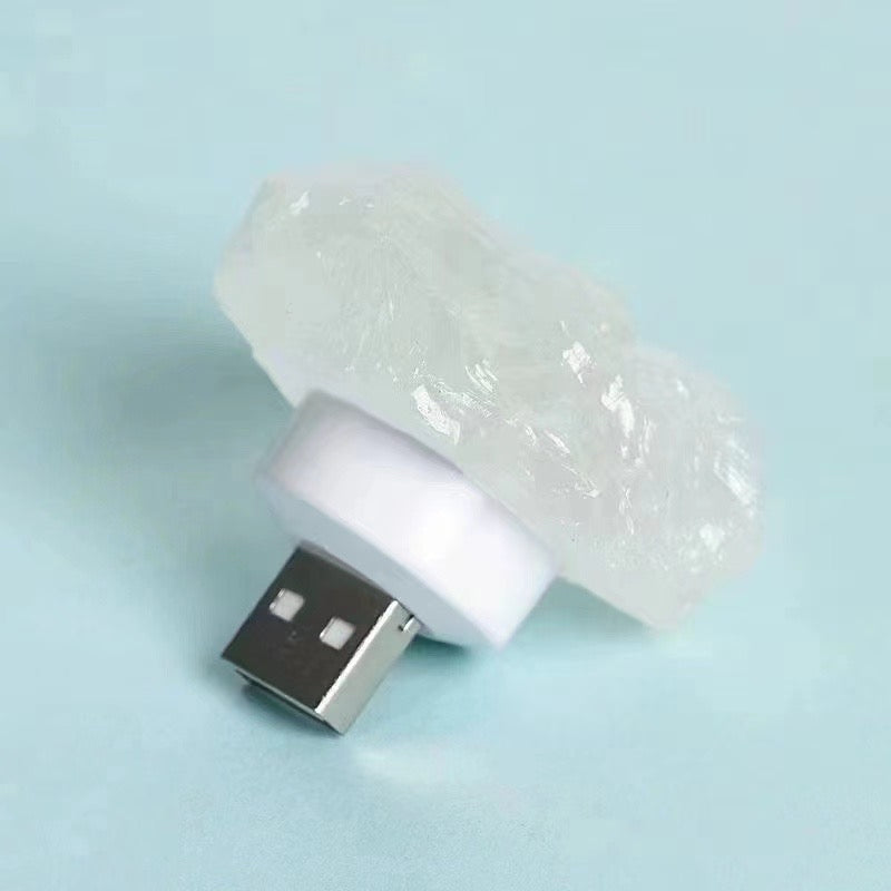 Clear quartz light goods