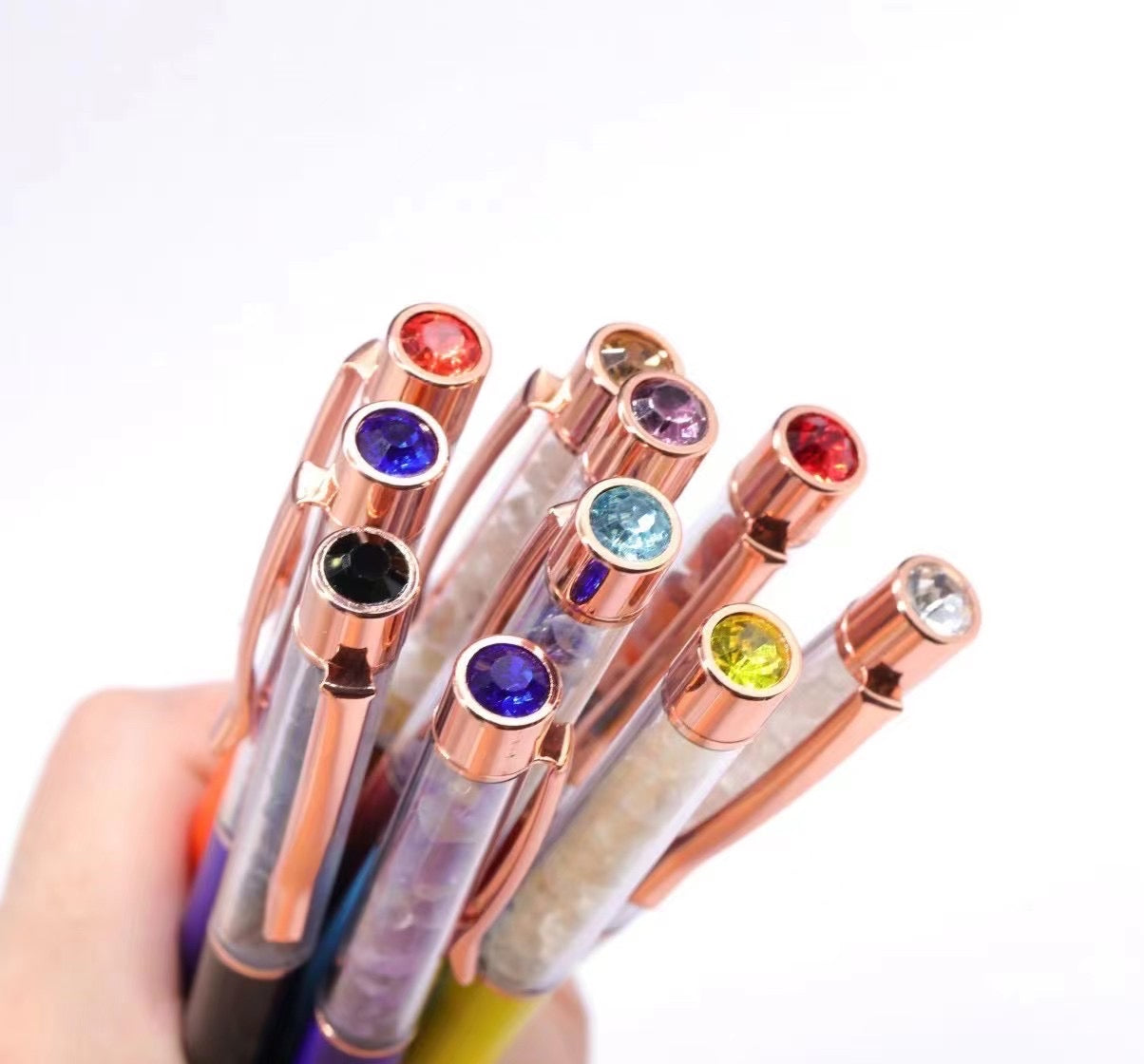 A variety of crystal pens 10pcs-set goods