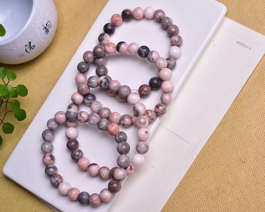 Pink opal bracelets